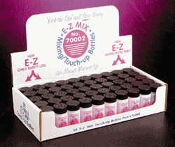 E-Z 70002 Mix Touch-Up Bottle Display, 50 PER BOX